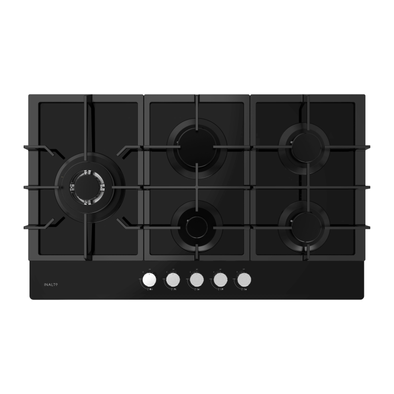 InAlto 90cm Gas on Glass Cooktop